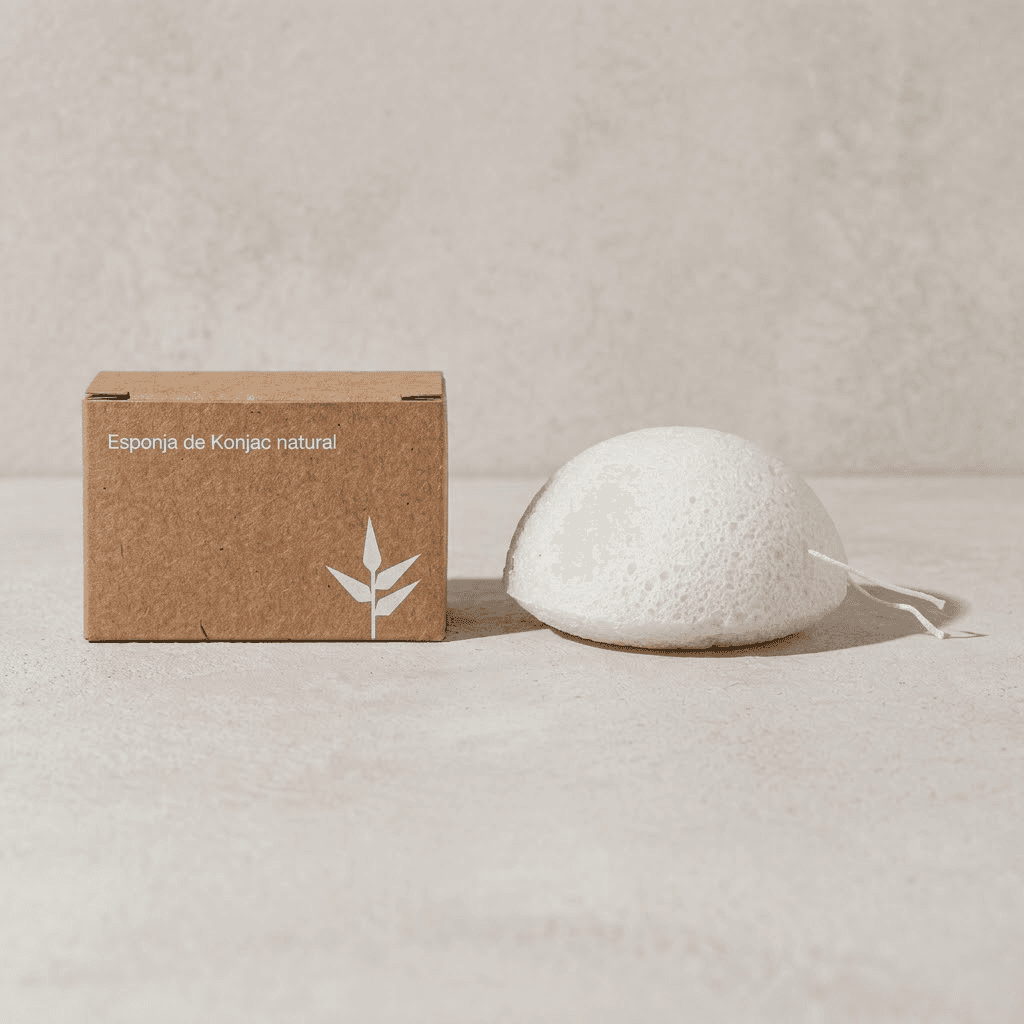 Esponja facial de konjac