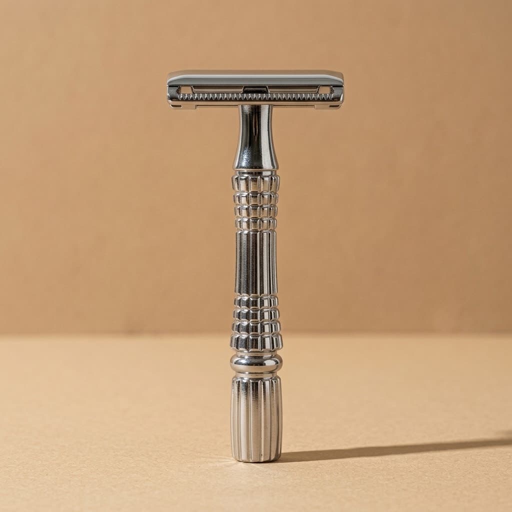 Maquinilla de afeitar de seguridad de metal